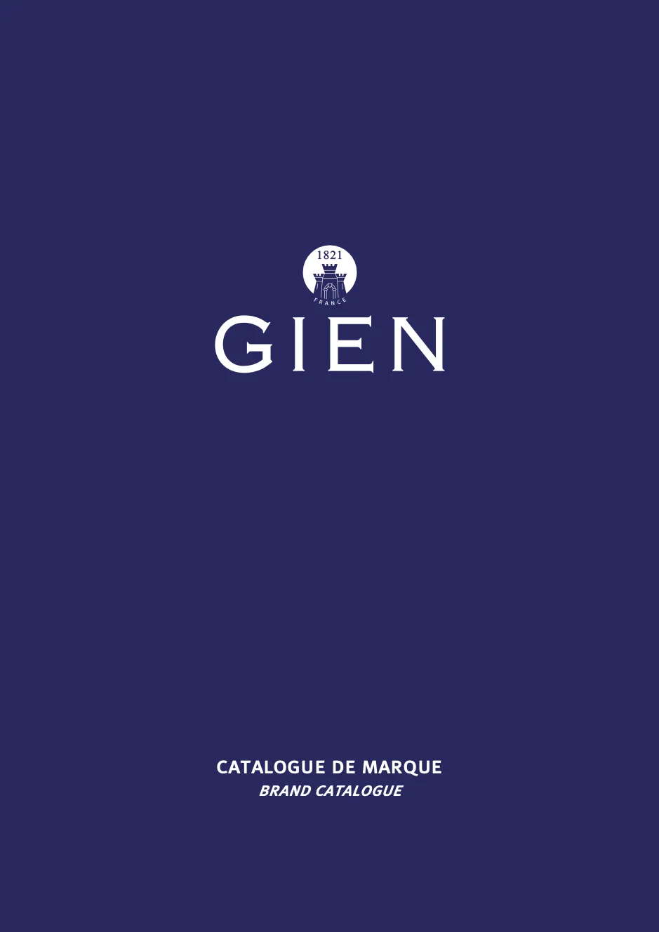 Catalogue de marque Gien 2024